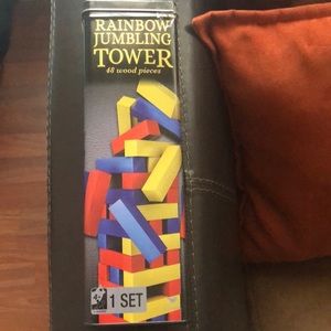 Rainbow Jumbling tower